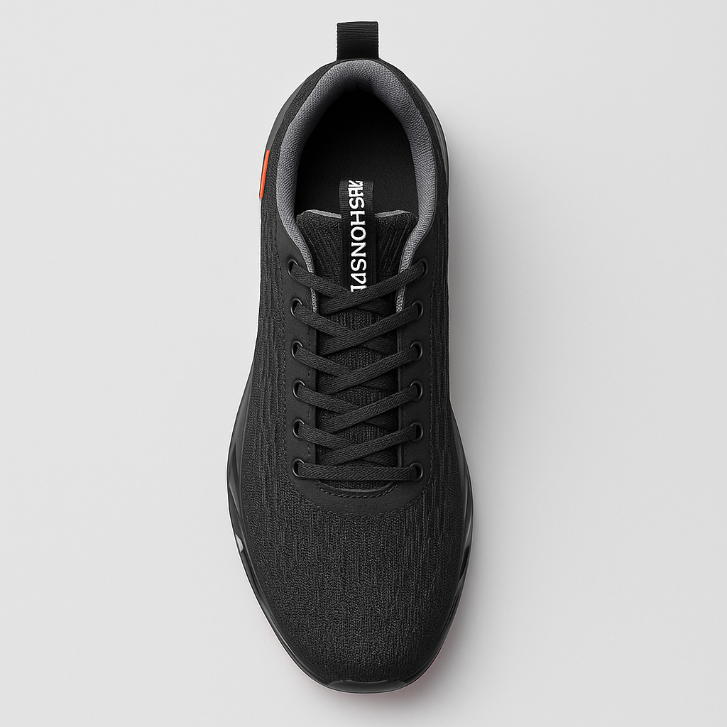 SNEAKERS SPYMAX | GRIS - ORANGE