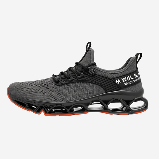 SNEAKERS SPYBOOST | GRIS-ORANGE