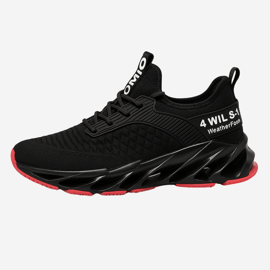 SNEAKERS SPYBOOST | NOIR-ROUGE